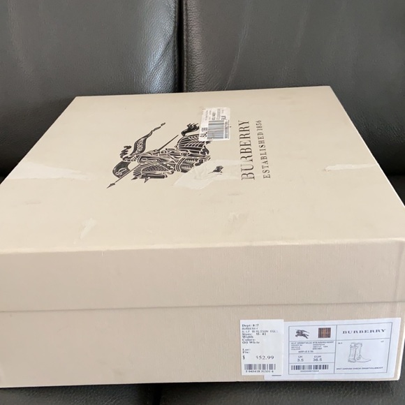 Burberry Brit Canvas Check Grantville Boot - Picture 7 of 7